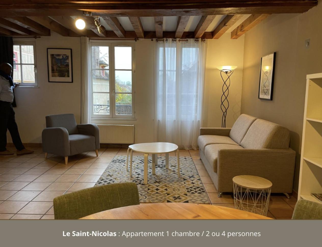 Appartement Le Saint-Nicolas Auxerre Les Quais Exteriér fotografie