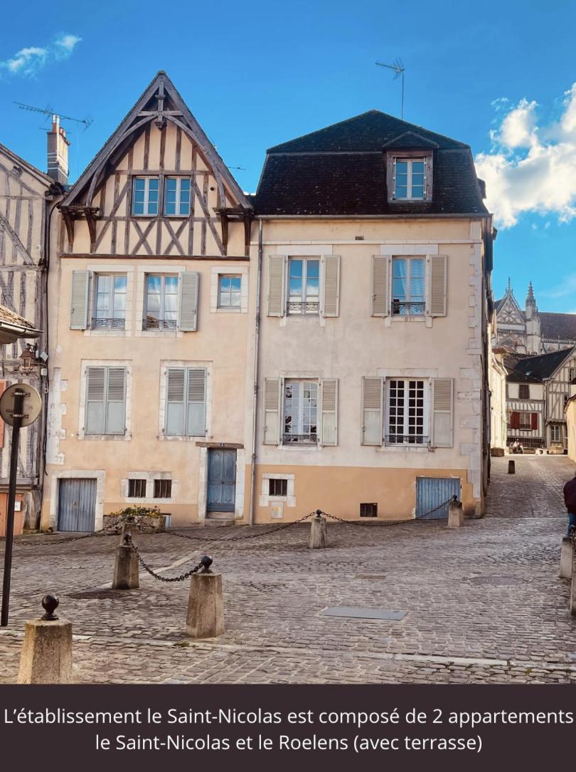 Appartement Le Saint-Nicolas Auxerre Les Quais Exteriér fotografie