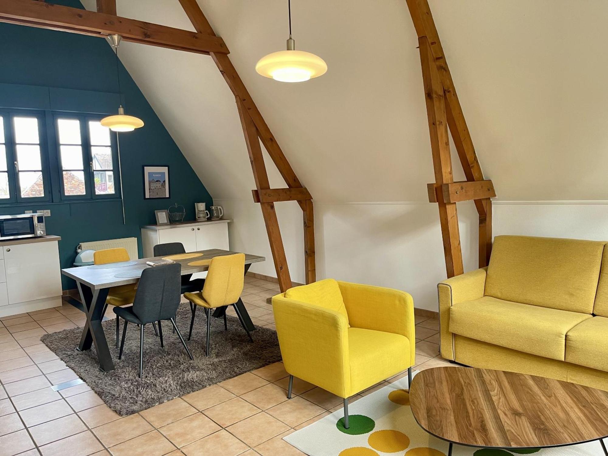 Appartement Le Saint-Nicolas Auxerre Les Quais Exteriér fotografie